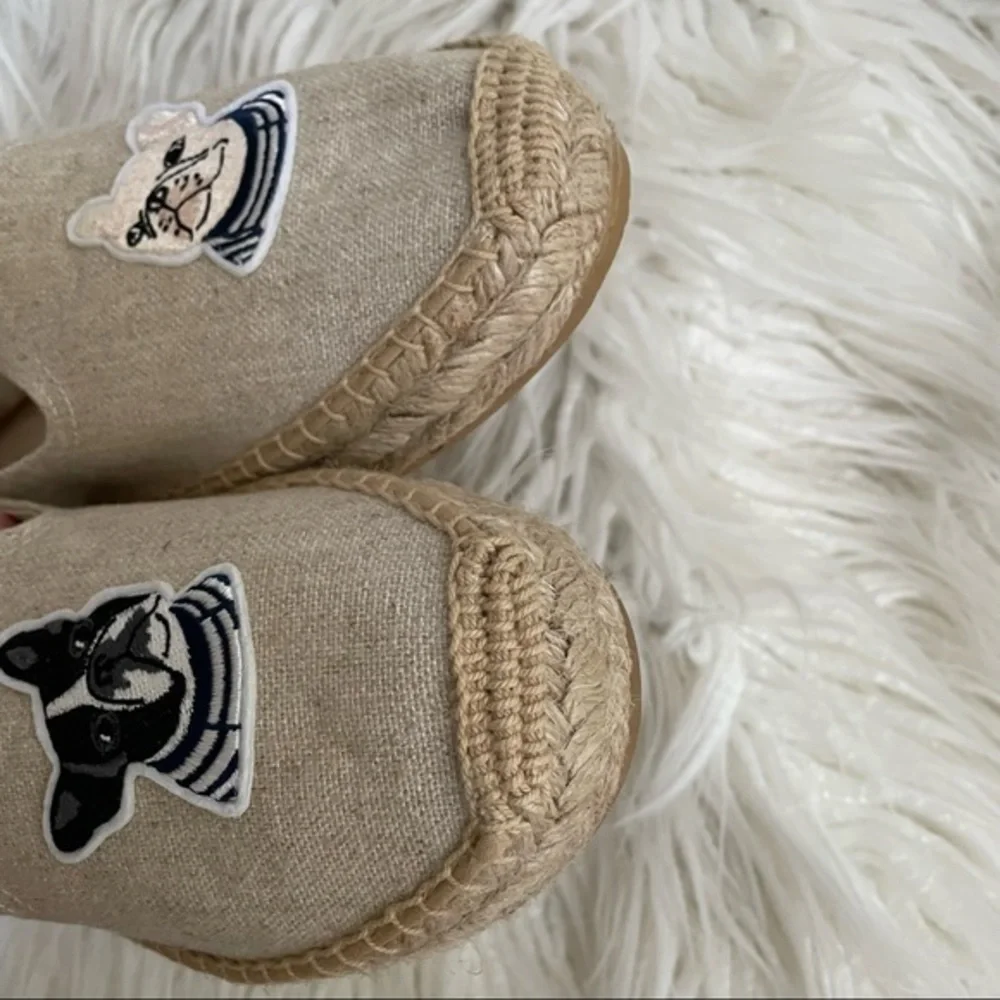 Soludos Frenchie canvas espadrille flats ladies‎ size 11
